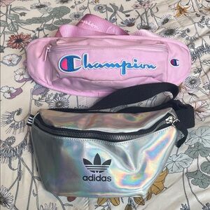 Adidas /champion Fanny packs